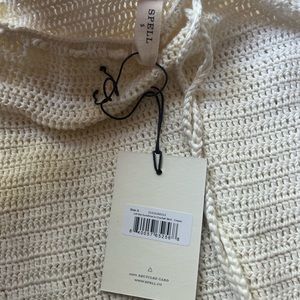 Spell & The Gypsy Collective - Let the Sunshine Out Crochet cream skirt S